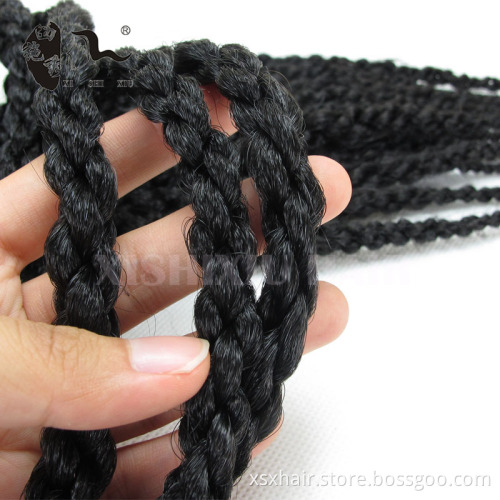 2016 High Quality diana Synthetic Hair 18inch 3d Cubic Senegalese Twist Braid